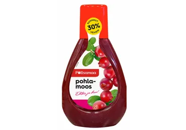 Pohlamoos pudelis PÕLTSAMAA 385g