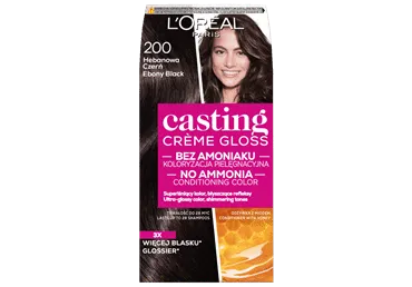 Poolpüsivärv Casting Creme 200 eebenipuu must, L´OREAL, 1 tk