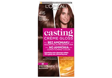 Poolpüsivärv Casting Creme 415 jääpruun, L´OREAL, 1 tk