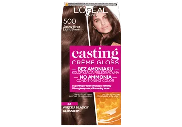 Poolpüsivärv L'OREAL Casting Creme 500 helepruun