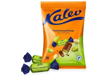 Pralineekompv.pistaatsiapähkl.KALEV175g