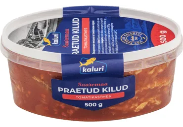 Pr.kilud tomatikastmes KALURI, 500g