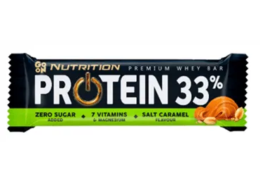 Proteīna batoniņš GO ON ar sāļo karameli 33% 50g