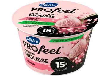 Proteiini-mousse vaarika, VALIO PROFEEL, 150 g