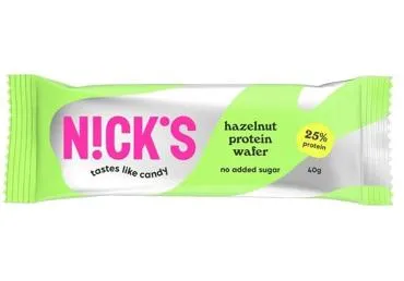 Sarapuupähkli proteiinivahvel, NICK'S, 40 g