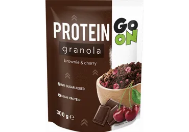 Granola ar brauniju un ķiršiem GO ON 300g