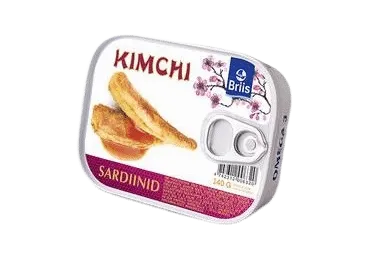 Ceptas sardīnes kimči mērcē BRIIS 140g