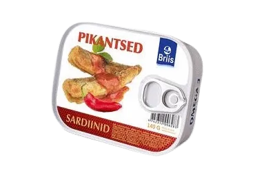 Pr.sardiinid pikantsed BRIIS, EO 140g