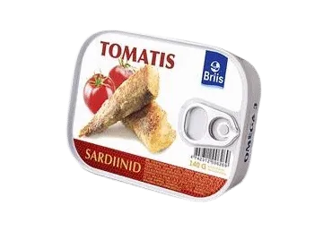 Pr.sardiinid tomatikastm.BRIIS, EO 140g