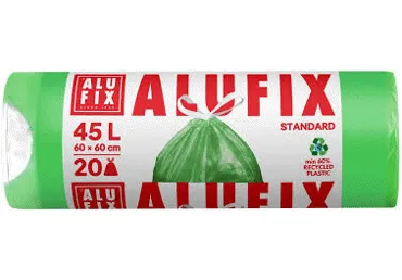 Prügikott nööridega ALUFIX 45L 20tk