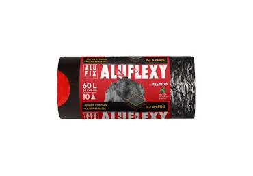 Prügikott nööridega ALUFIX Flexy 10x60L