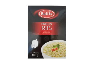 Pruun riis BALTIX 4x100g
