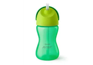 Krūzīte ar salmiņu 12+ zēniem AVENT 300ml