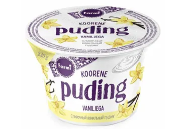 Puding FARMI koorene vanilje, 230g