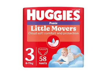 Püksmähkmed Huggies Mega Boy S3, 6-11kg 58tk