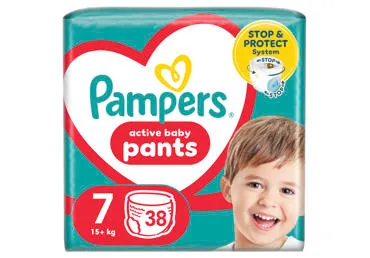 Püksmähkmed JP S7 38tk, PAMPERS, 38 tk