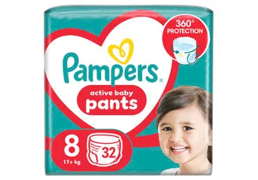 Püksmähkmed JP S8, PAMPERS, 32tk