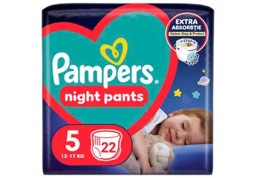 Püksmähkmed Pampers Night Pants VP S5 22tk