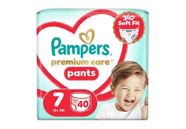 Püksmähkmed PAMPERS PC S7 15+kg 40tk