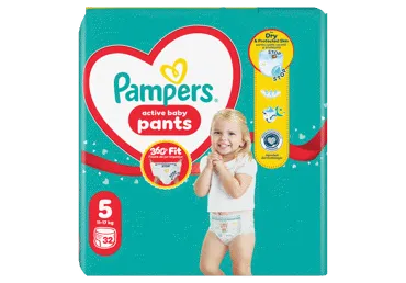 Püksmähkmed PAMPERS VP S5 11-17kg 32tk