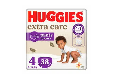 Püksmähkm.HUGGIES ExtraCare4 9-14kg 38tk