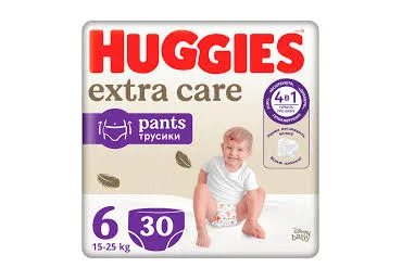 Püksmähkm.HUGGIES ExtraCare6 15-25kg30tk