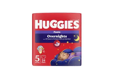 Püksmähkm.HUGGIES Overnights S5 24tk