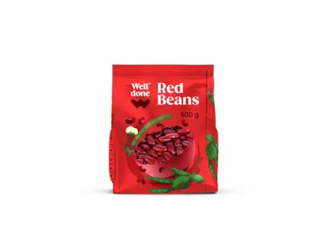 Sarkanās pupiņas WELL DONE 500g