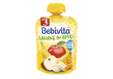 Püree õun/banaan BEBIVITA 90g 4k+