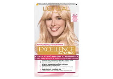 Püsivärv L'OREAL Excellence Creme 10.21 väga hele pärlblond