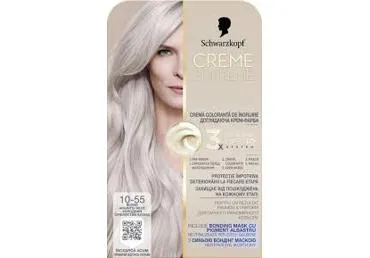 Püsivärv SCHWARZKOPF CremeSupreme 10-55 külm hõbeblond
