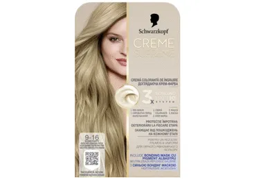 Püsivärv SCHWARZKOPF Creme Supreme 9-16 külm tuhmjas hele blond