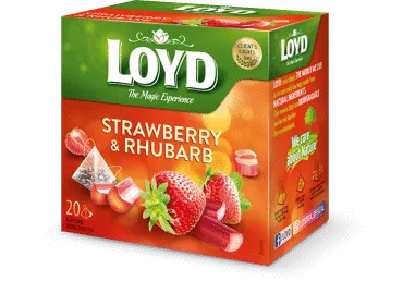 Puuviljatee maasika&rabarberi LOYD20x2g