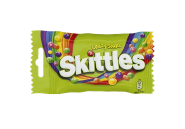 Želejkonfektes Skittles Crazy Sours 38g