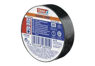 Elek.isolatsiooniteip TESA 10mx15mm,must