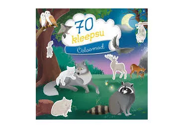 Raamat 70 kleepsu. Ööloomad