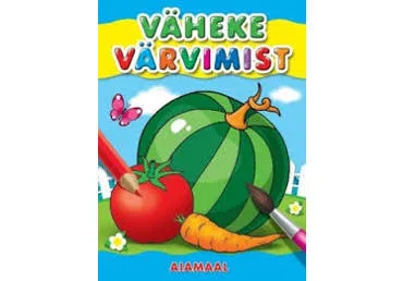 Raamat Aiamaal. Väheke värvimist