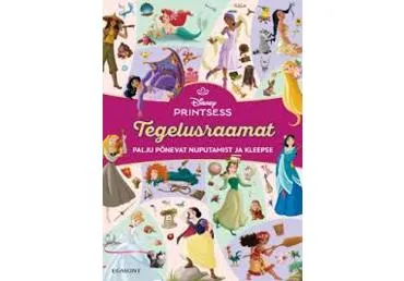 Raamat Disney printsess. Tegelusraamat