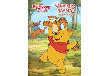 Raamat Karupoeg Puhh. Värvimisraamat
