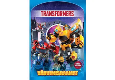 Raamat Transformers. Värvimisraamat