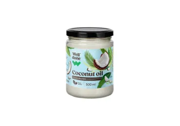 Rafineeritud kookosõli WELL DONE 500ml