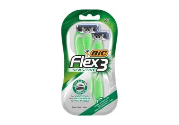 Raseerija BIC Flex3 Sensitive 3tk