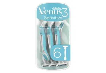 Raseerijad VENUS 3 Sensitive 6tk