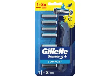 RaseerijaGILLETTE Sensor3+ Comfort+8tera