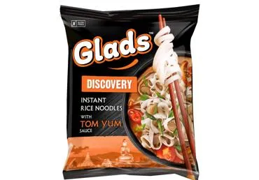 Riisinuudlid Tom Yum maitselised Glads 65g