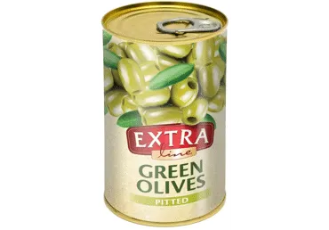 Zaļās olīvas bez kauliņiem EXTRA LINE 280g