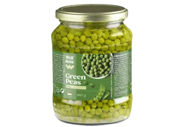 Roheline konservhernes WELL DONE 660g