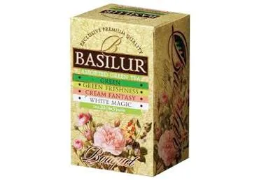 Roheline tee, assortii BASILUR,20x1,5g