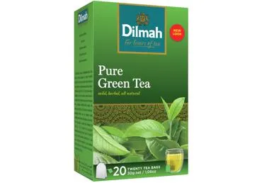 Roheline tee DILMAH Pure Green 20x1.5g