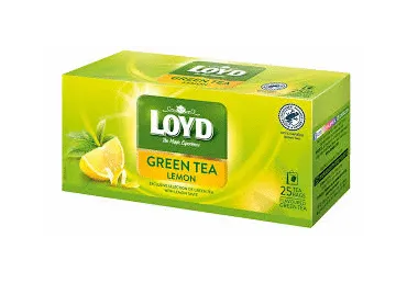 Zaļā tēja LOYD citronu 25x1,5g